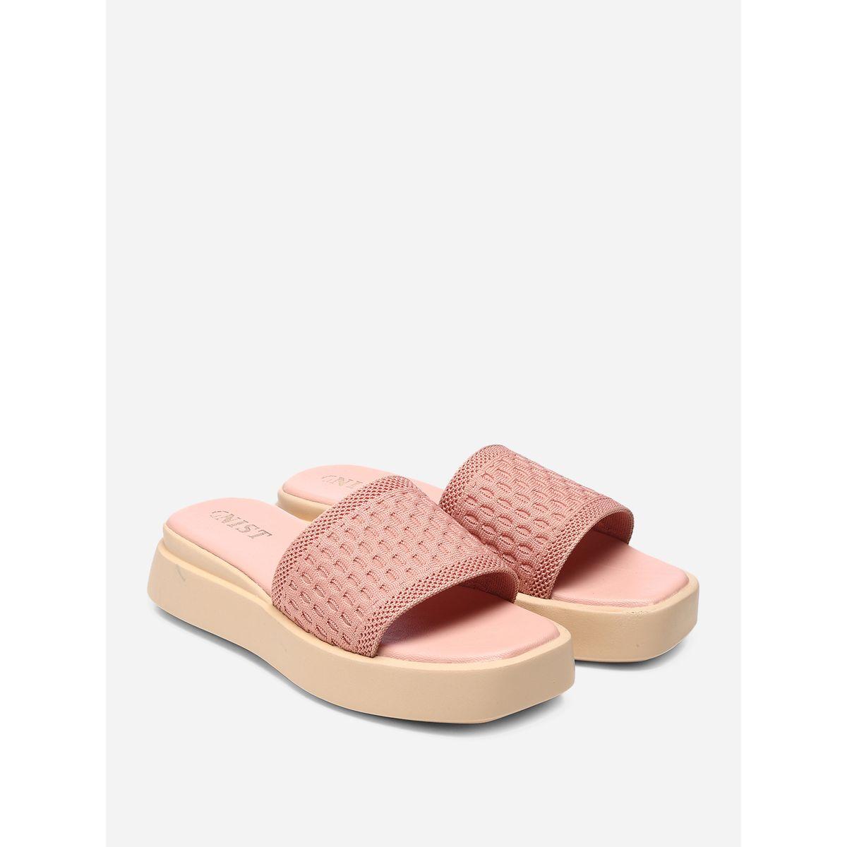صندل فلاتفورم بسير مريح جنِست × ستايلي-women-shoes-sandals-flats-image-2