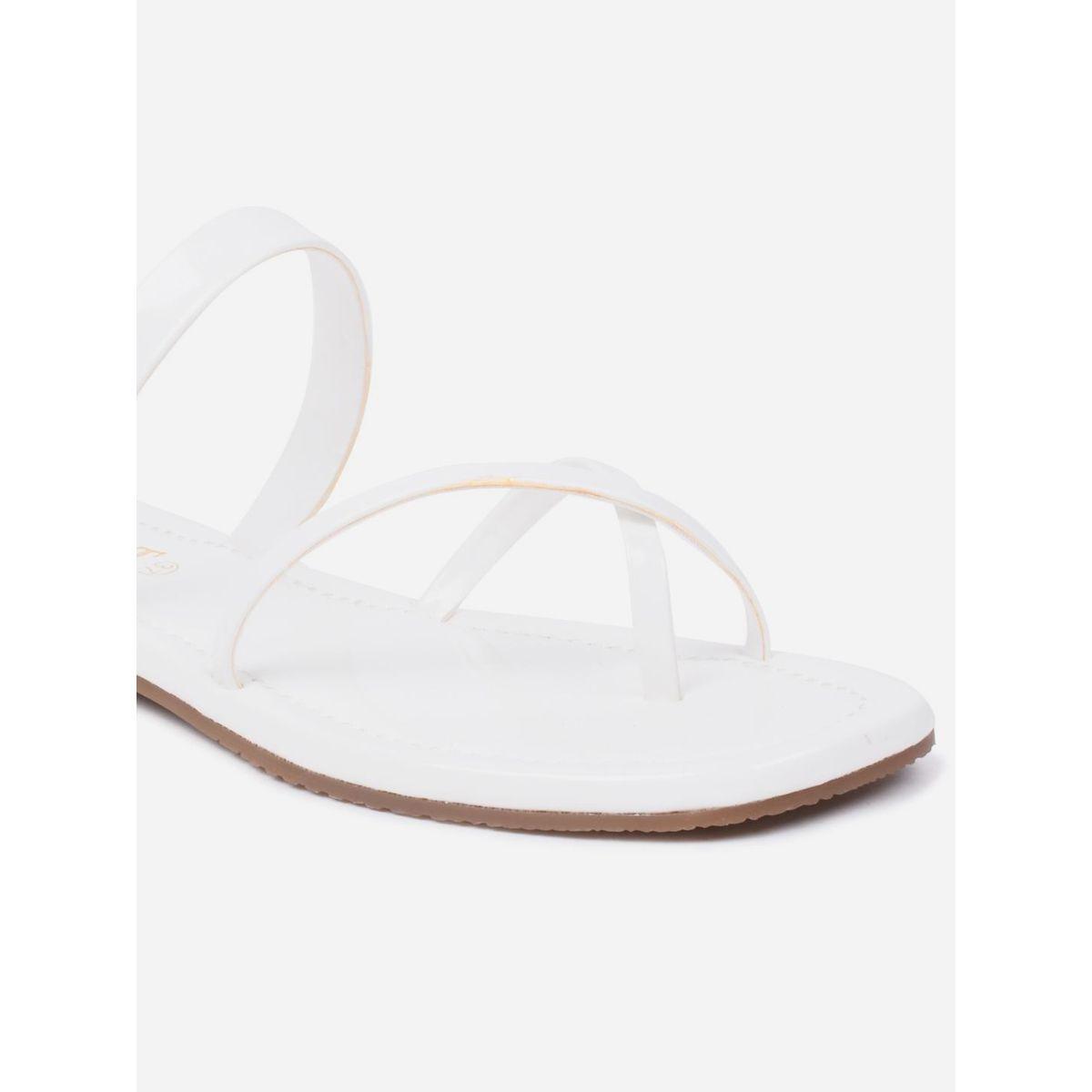 صندل فلات بسيور كروس-women-shoes-sandals-flats-image-2