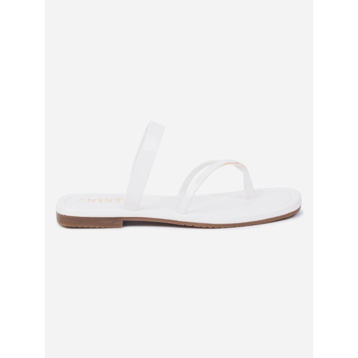 صندل فلات بسيور كروس-women-shoes-sandals-flats-image-3