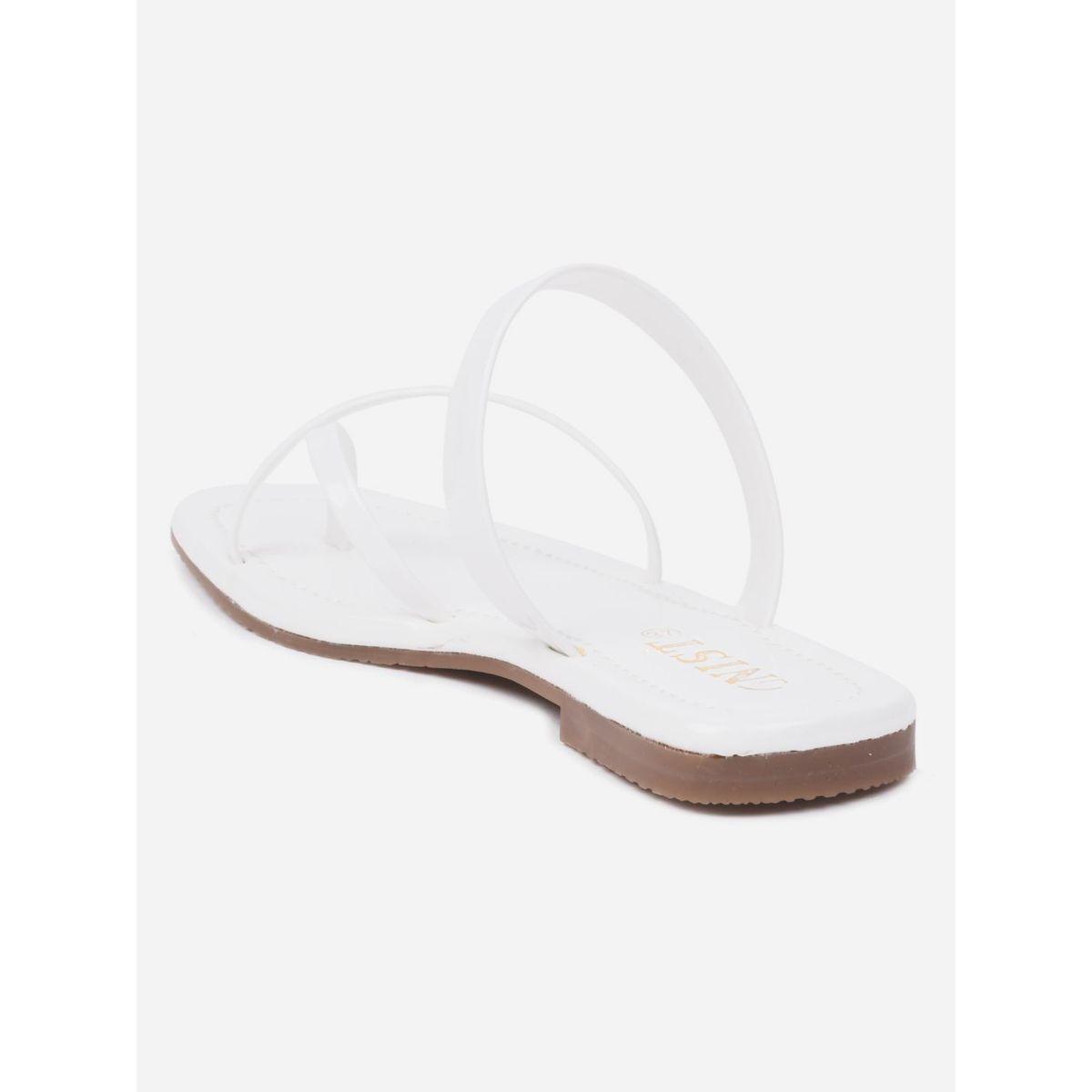 صندل فلات بسيور كروس-women-shoes-sandals-flats-image-4