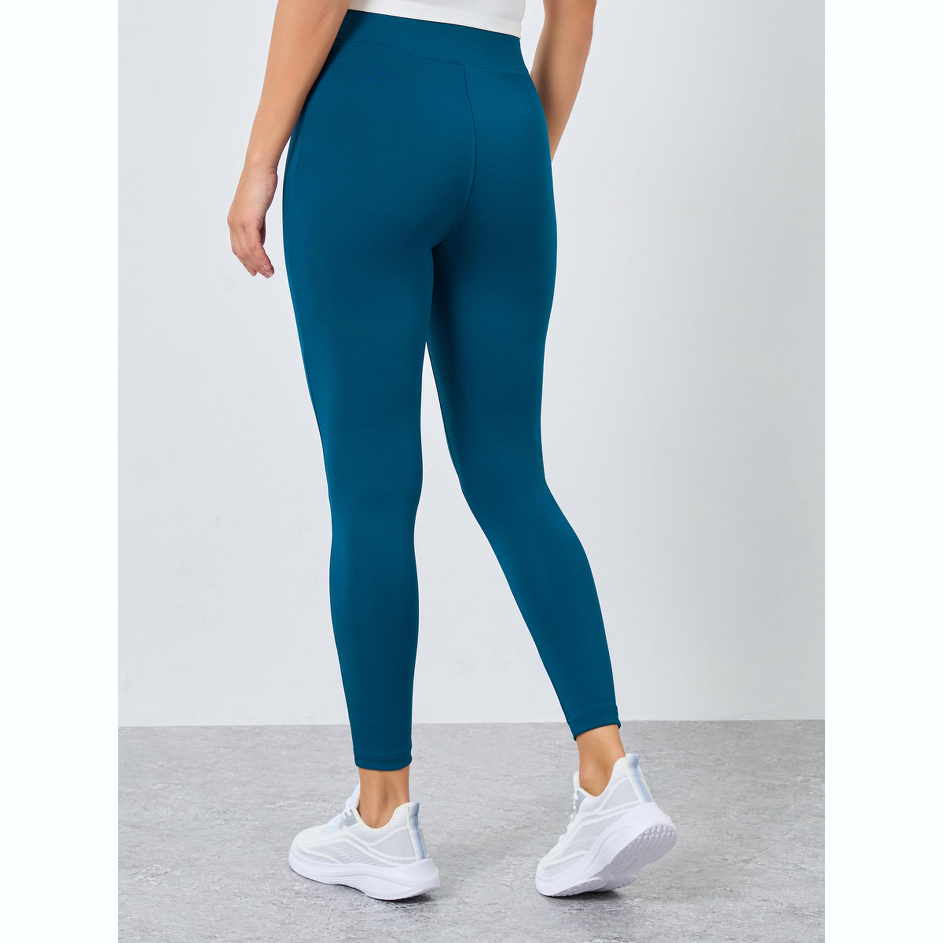 ستايلي - بنطال ضيق أساسي بحزام خصر عريض-women-clothing-sportswearandactivewear-bottoms-leggings-image-4