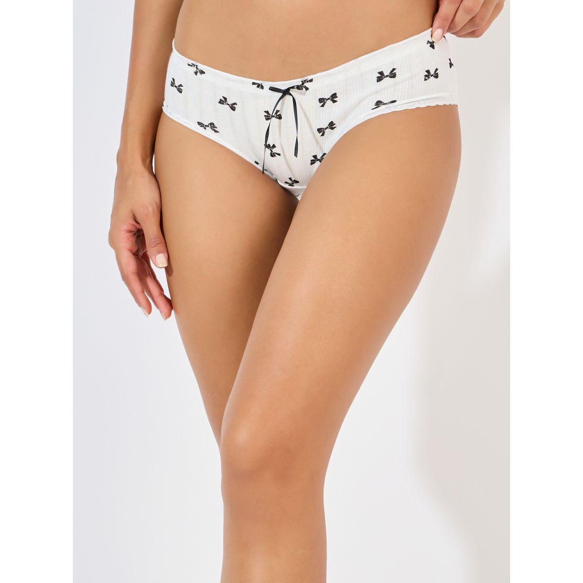 Styli Pack of 5 - Cotton Bow Print Bikini Brief-women-clothing-lingerie-panties-image-9