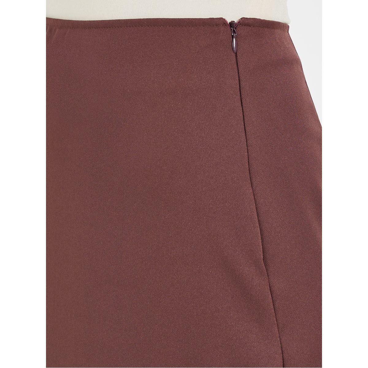 Styli Solid Straight Fit Midi Skirt with Concealed Zip-women-clothing-bottoms-skirts-image-3