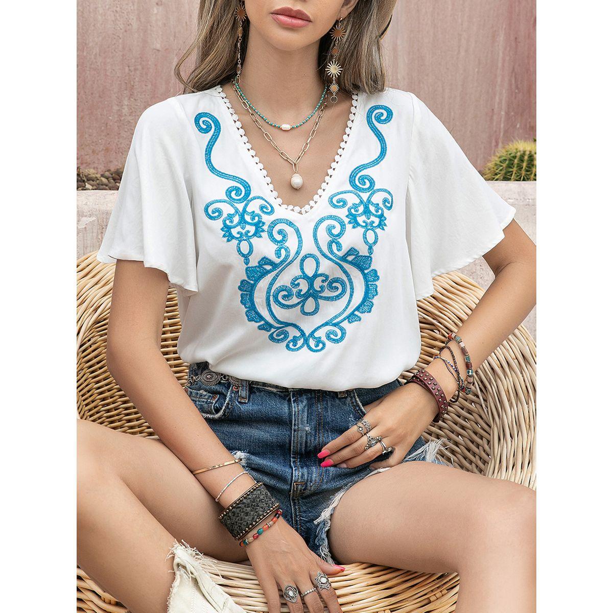 Russty Dustty X Styli Russty Dustty Embroidered V Neck Top-women-clothing-shirtsandblouses-blouses-image-6