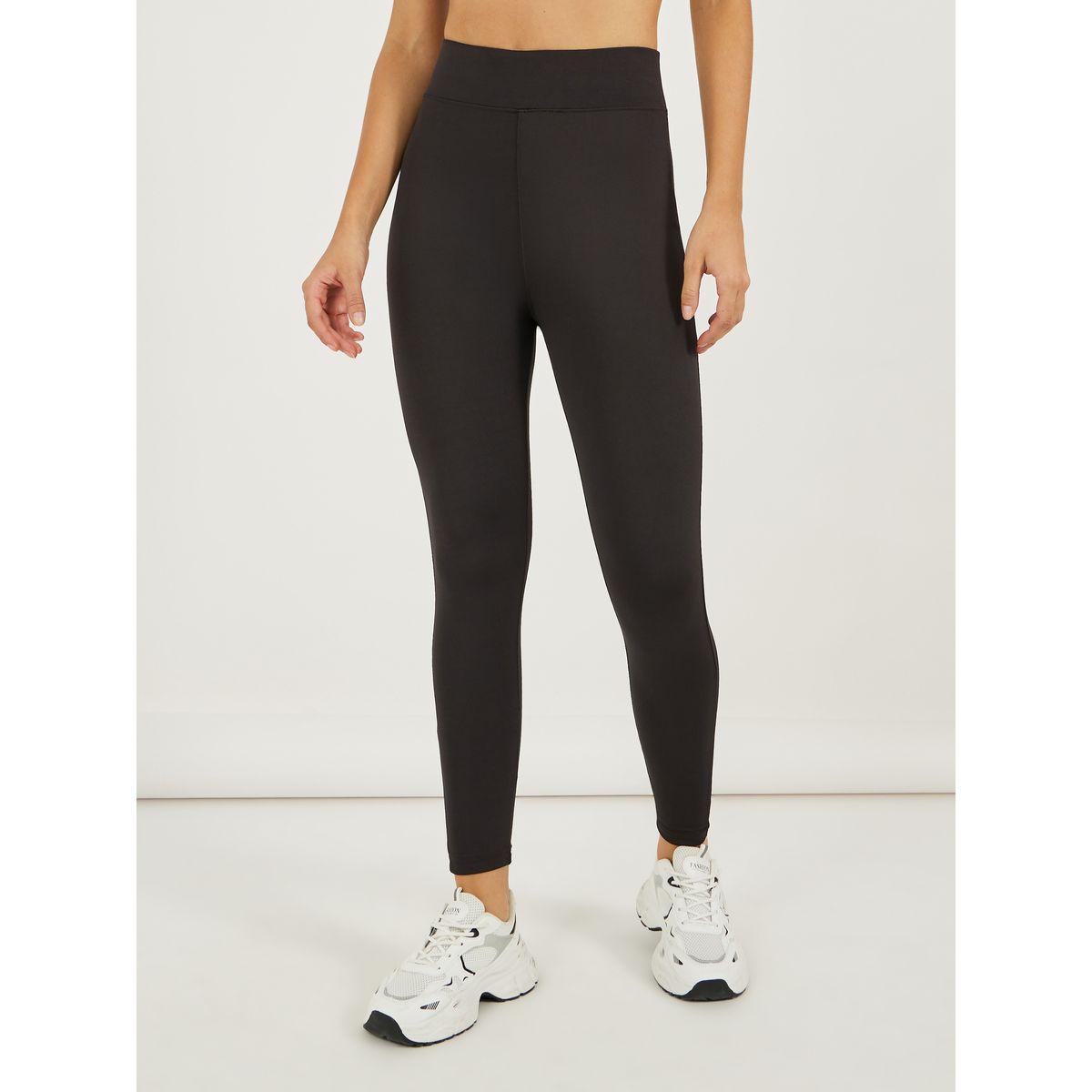 مجموعة من 2 ليقنز سادة بخصر عريض-women-clothing-sportswearandactivewear-bottoms-joggersandtrackpants-image-3