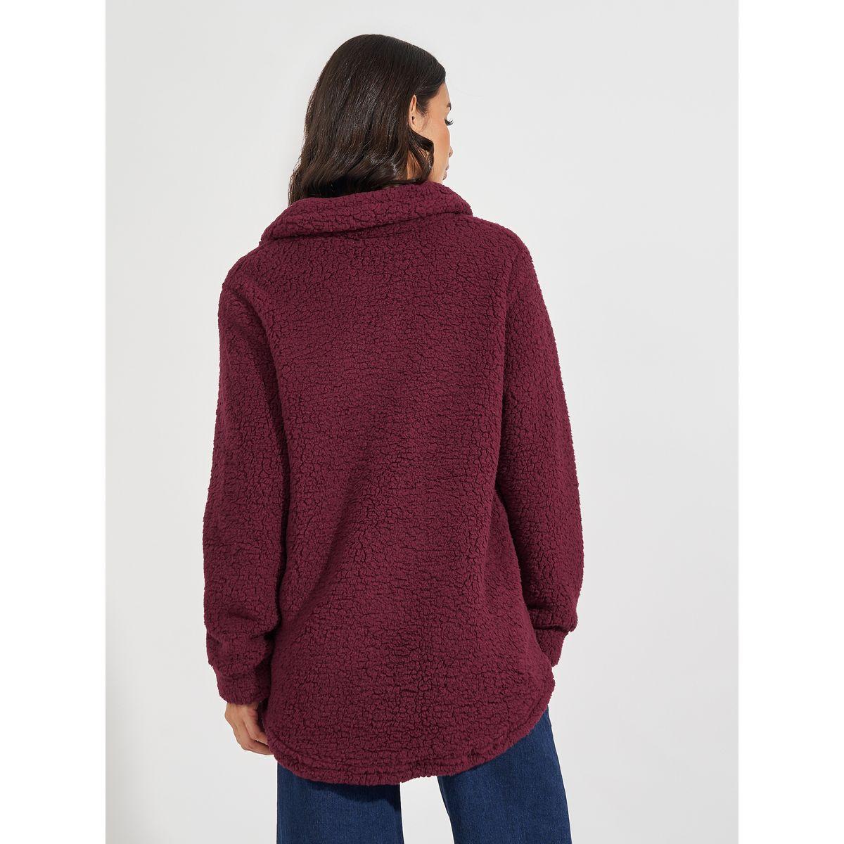 Styli Oversized Longline Faux Fur Shacket-women-winterwear-coatsandjackets-jackets-image-5