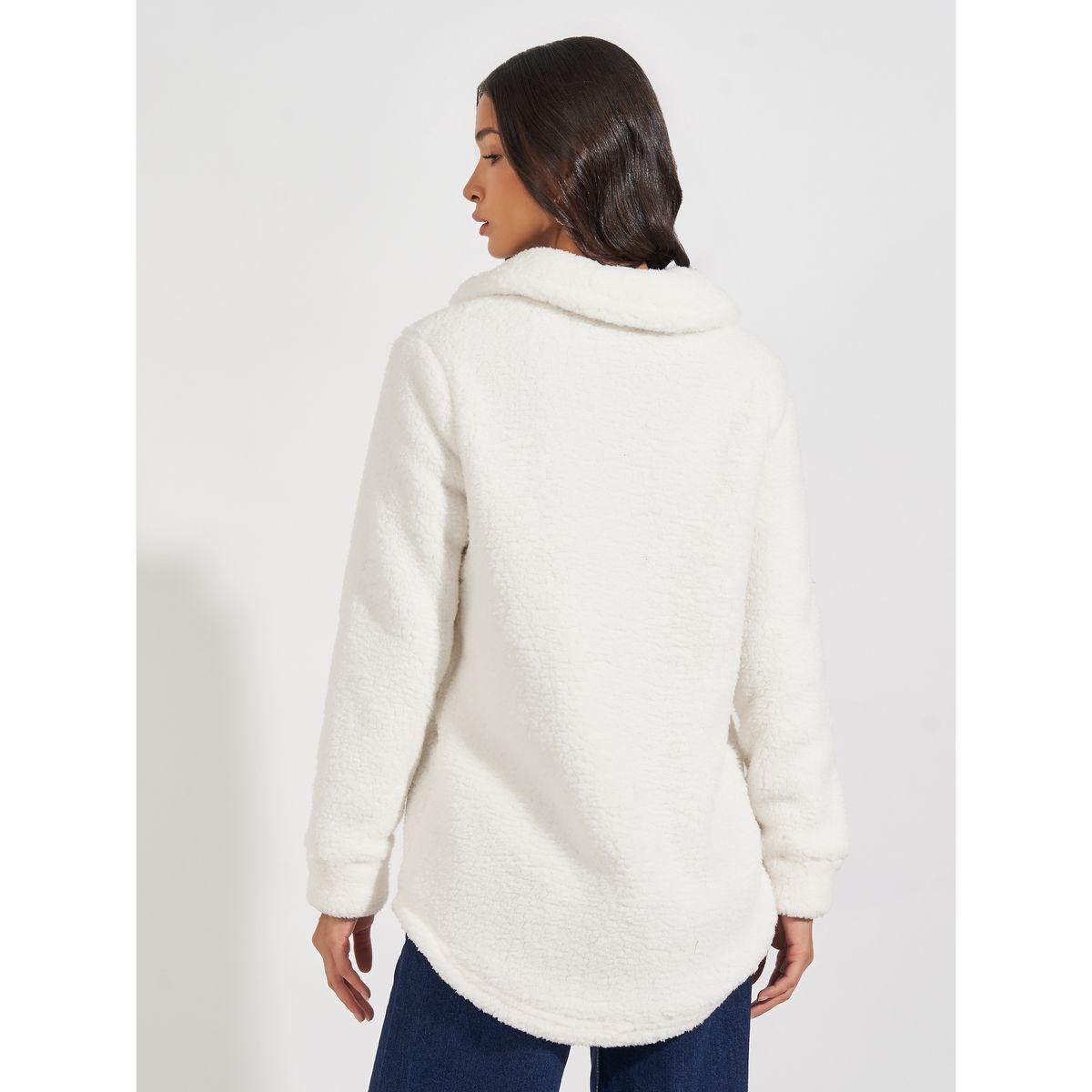 Styli Oversized Longline Faux Fur Shacket-women-winterwear-coatsandjackets-jackets-image-5