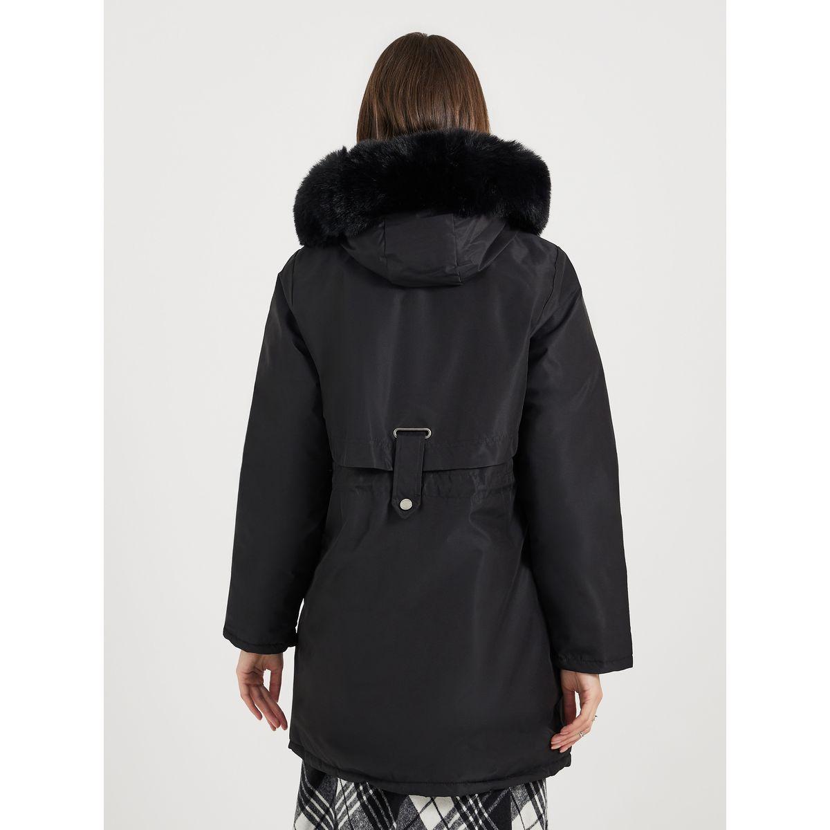 Styli Knee Length Regular Fit Parka Coat-women-clothing-coatsandjackets-coats-image-5