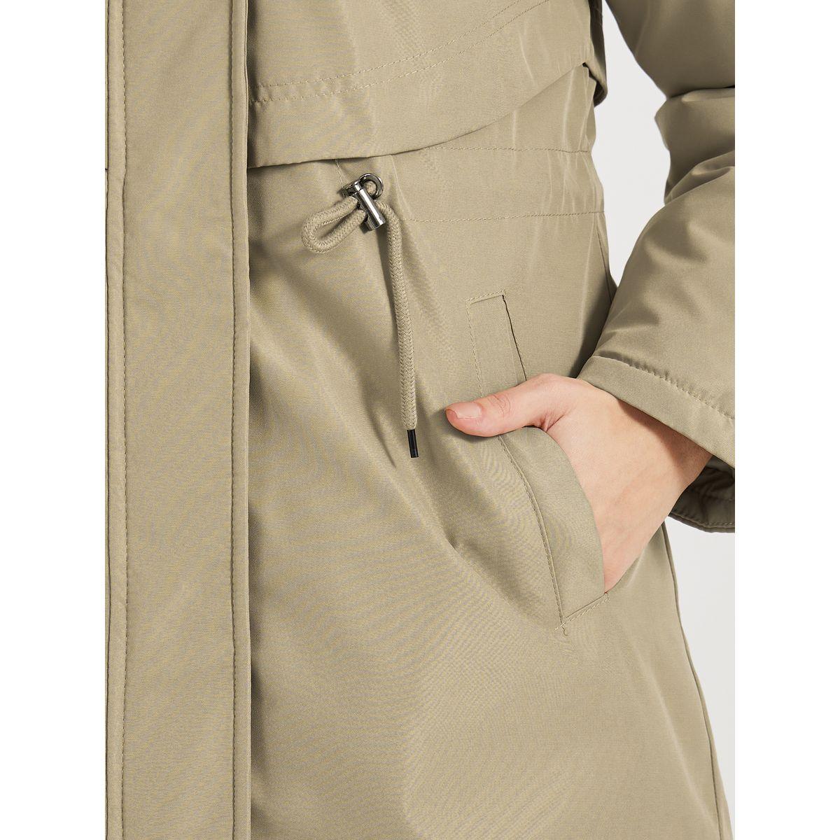معطف باركا بطول الركبة مع قصة عادية-women-clothing-coatsandjackets-coats-image-3
