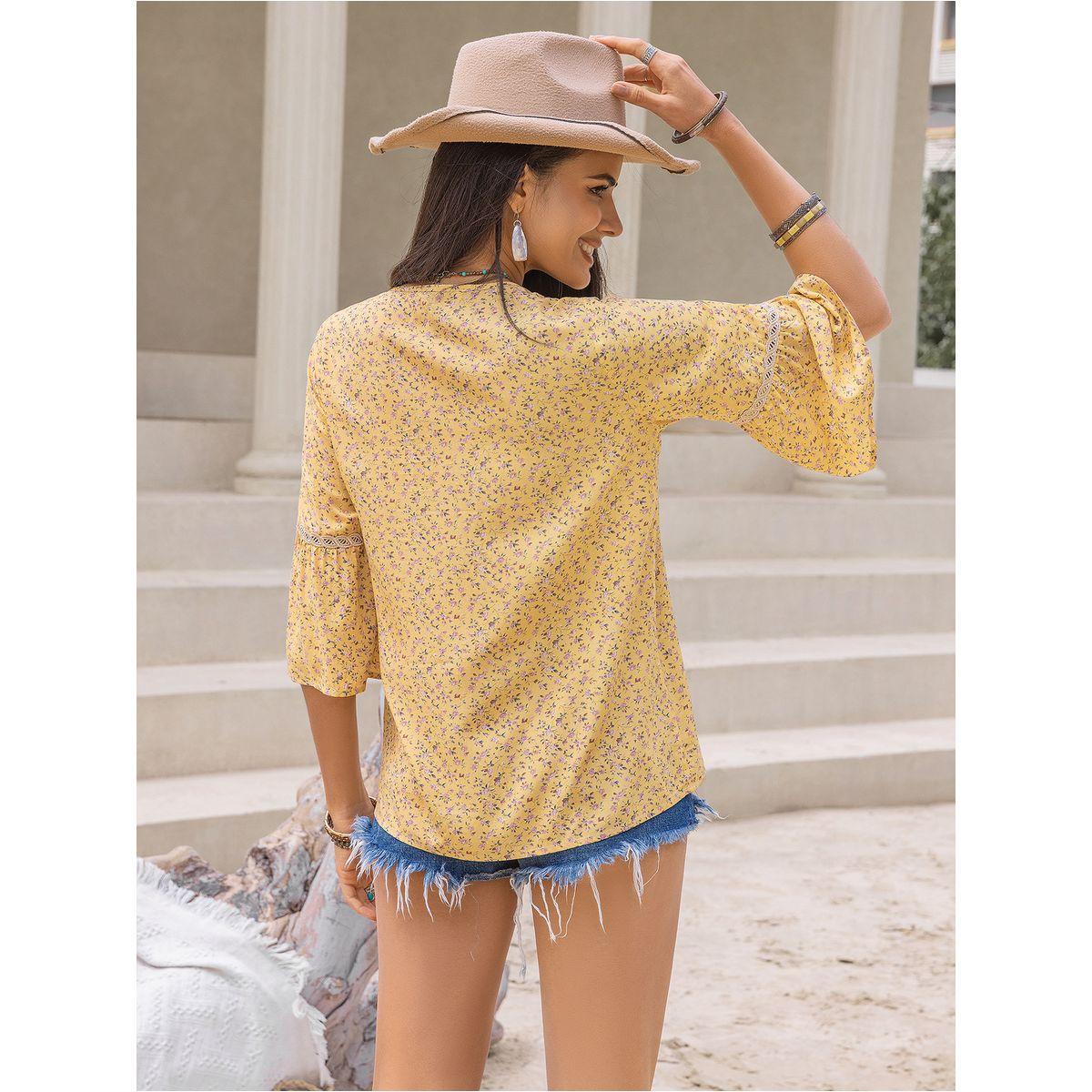 Russty Dustty X Styli Russty Dustty Floral Print Lace Insert Top-women-clothing-shirtsandblouses-blouses-image-4