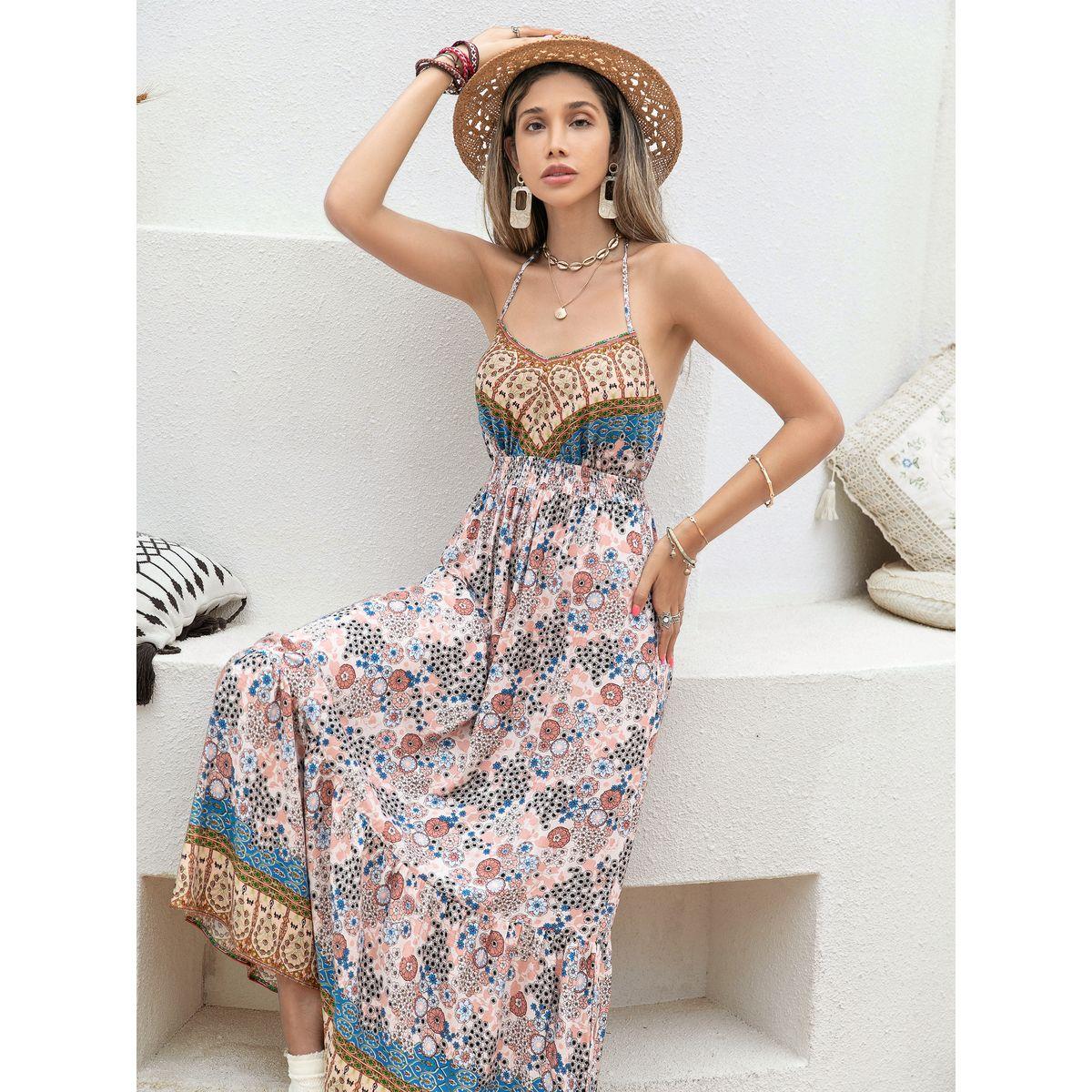 Russty Dustty X Styli Russty Dustty Strappy Printed A-Line Maxi Dress-women-clothing-dresses-image-5