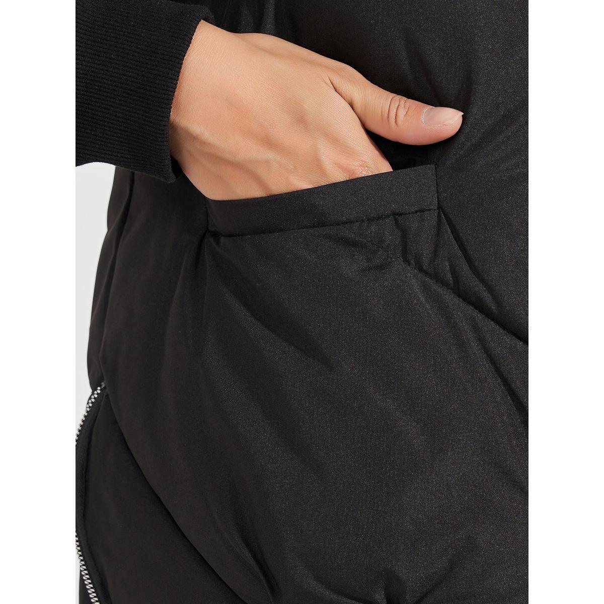 جاكيت مبطن بلا أكمام مع قصة عادية-women-winterwear-coatsandjackets-jackets-image-4