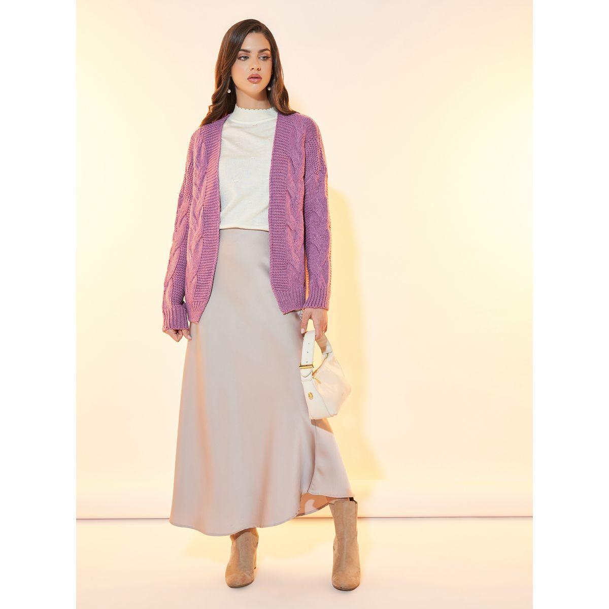 كارديجان مفتوح من الامام مع تفاصيل محبوكة-women-winterwear-cardigansandjumpers-cardigans-image-3