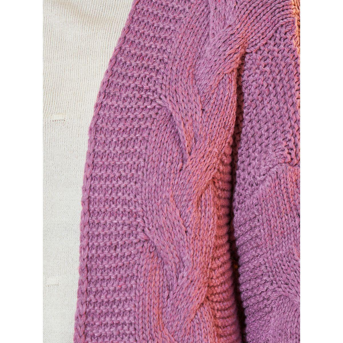 كارديجان مفتوح من الامام مع تفاصيل محبوكة-women-winterwear-cardigansandjumpers-cardigans-image-2