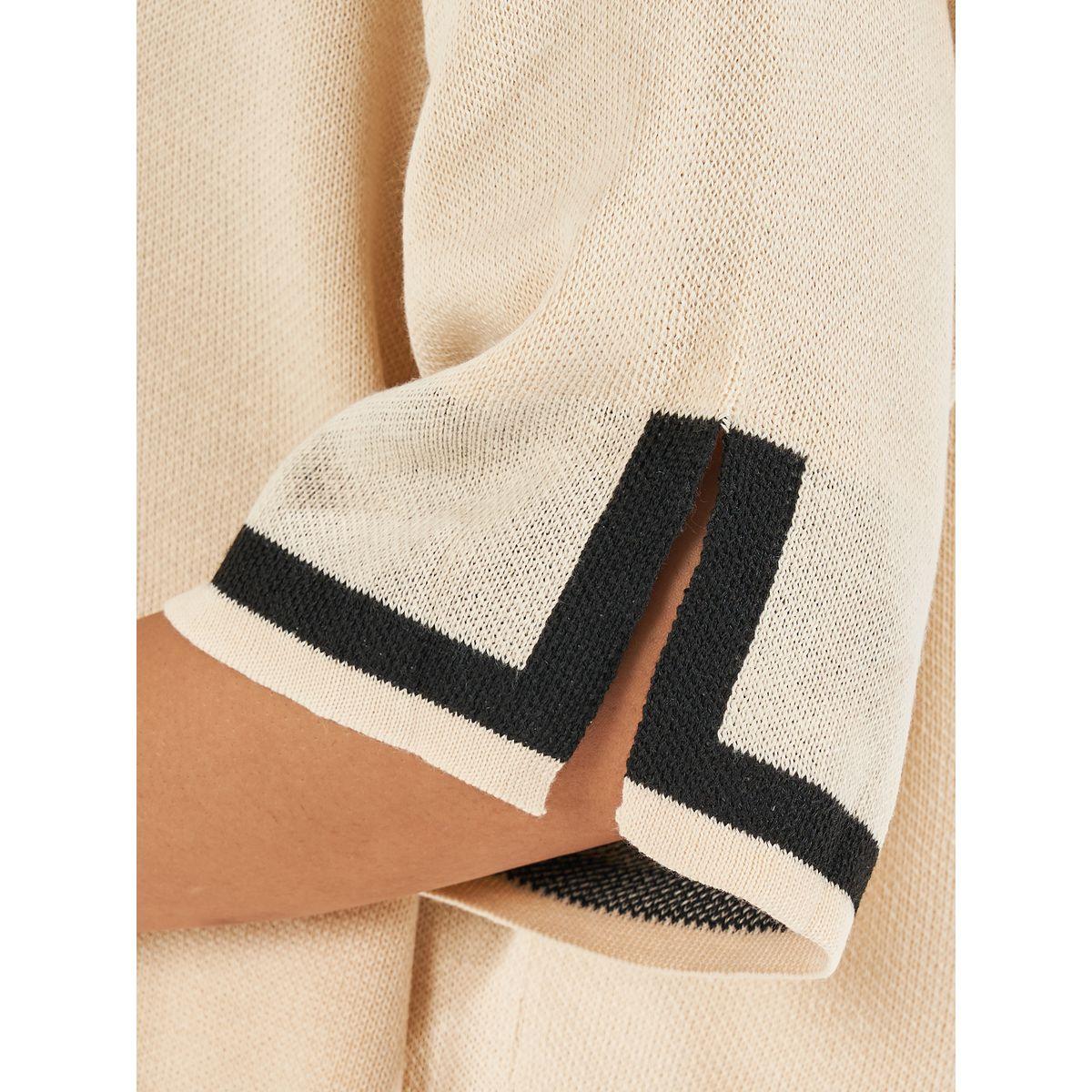 Styli Relaxed Fit Knit Top with Contrast Trim-women-clothing-shirtsandblouses-blouses-image-3