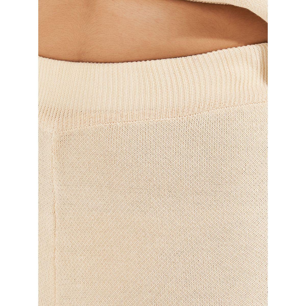 بنطال محبوك بإرجل واسعة وتفاصيل مُتباينة-women-clothing-bottoms-trousers-image-4