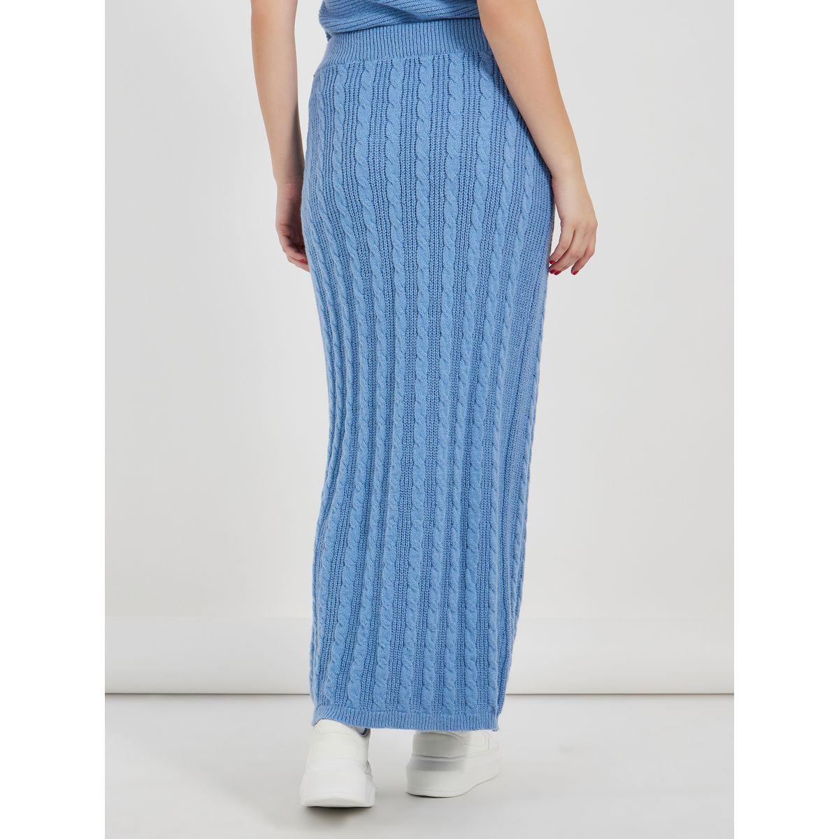 Styli Textured Cable Knit Maxi Skirt-women-clothing-bottoms-skirts-image-4
