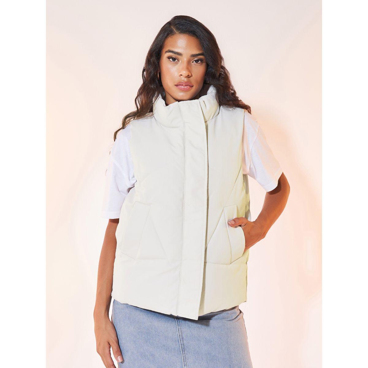 Styli Sleeveless Padded Jacket With Zipper-women-clothing-coatsandjackets-coats-image-2