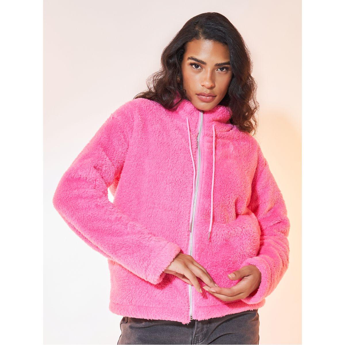 جاكيت فليس بسحَّاب غلق-women-winterwear-coatsandjackets-jackets-image-1