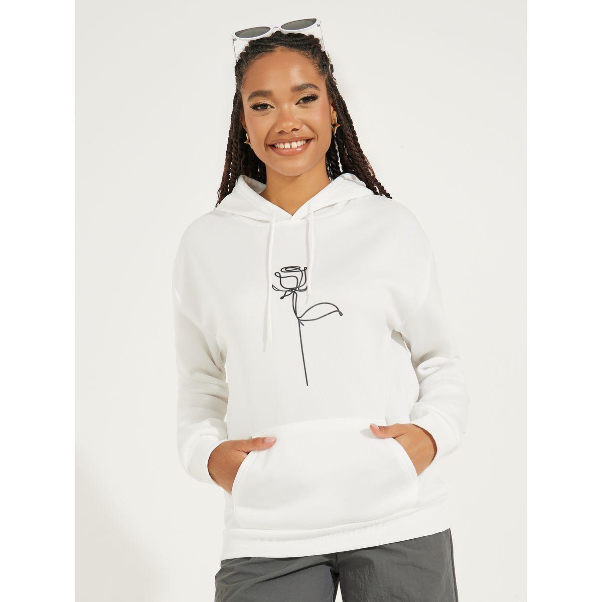 هودي مطبع بزهرة مع اكتاف منخفضة-women-clothing-hoodiesandsweatshirts-hoodies-image-1