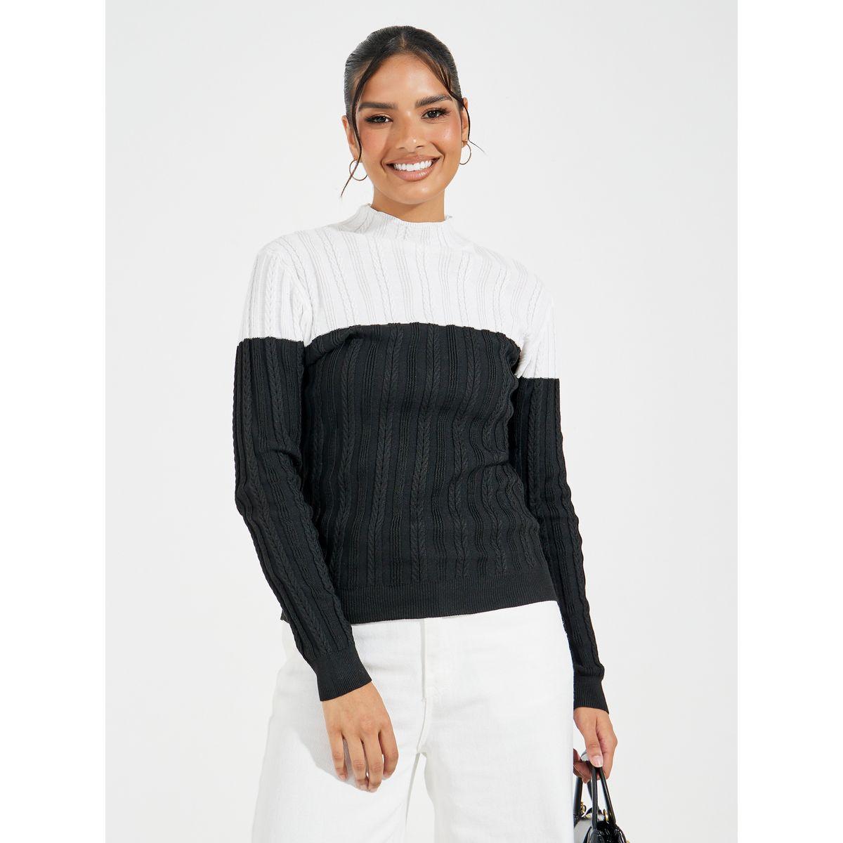 Styli Elevate Color Block High Neck Knit Sweater-women-clothing-cardigansandjumpers-jumpers-image-3