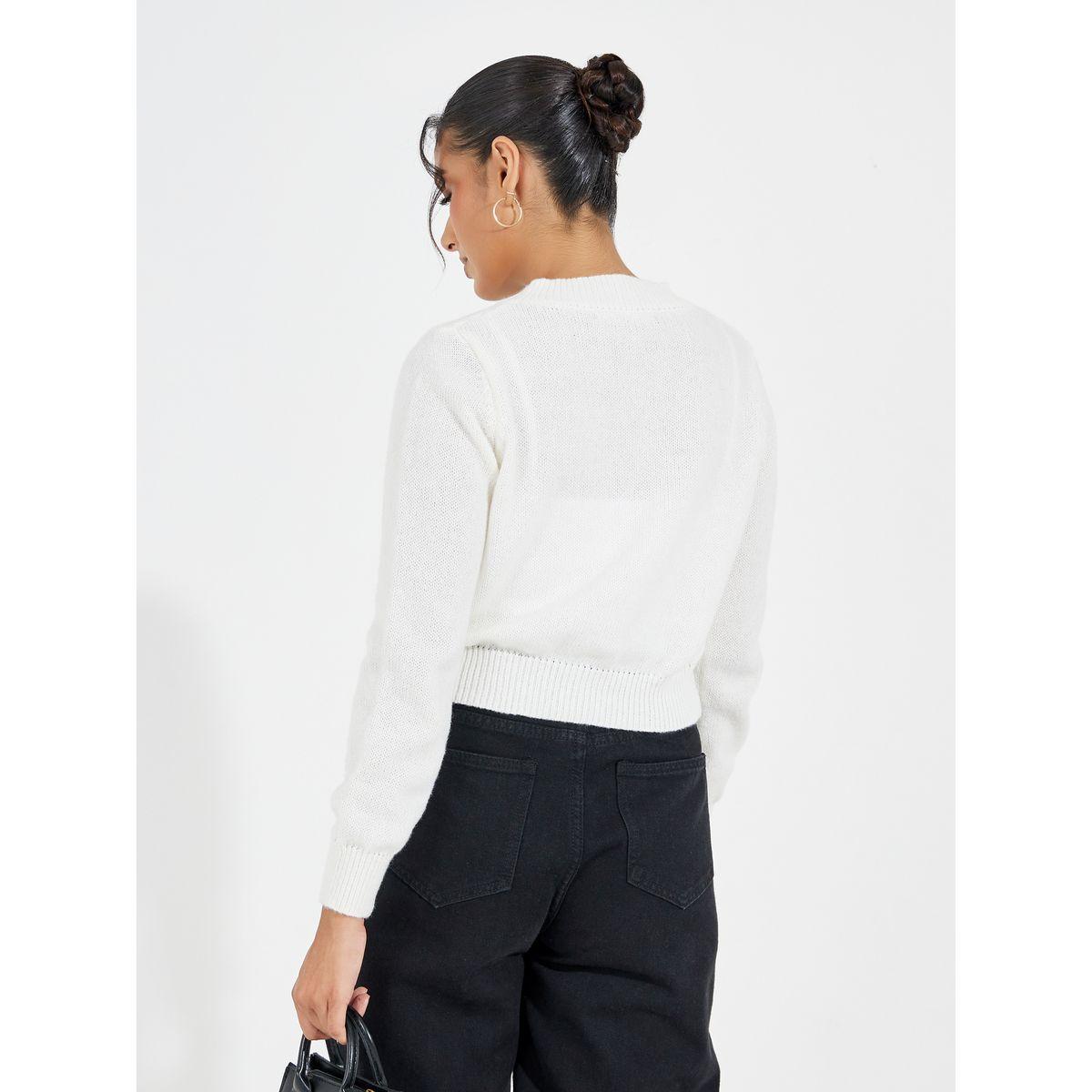 Styli Limited Zip Through Short Length  Knit Sweater-women-clothing-cardigansandjumpers-jumpers-image-4