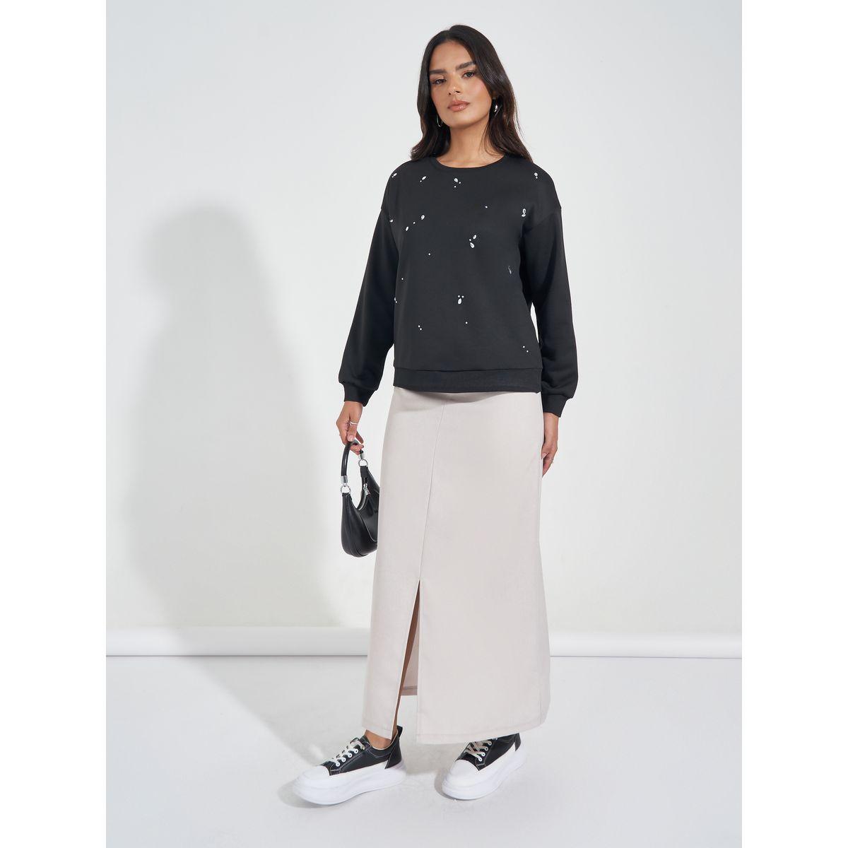 Styli Elevate Oversized Embellished Sweatshirt-women-winterwear-hoodiesandsweatshirts-sweatshirts-image-2