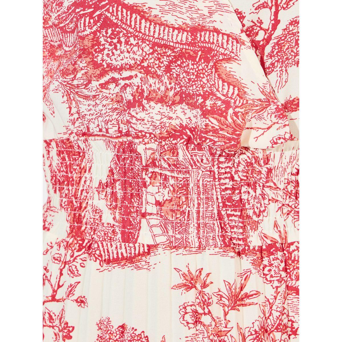 Styli All Over Print Pleated A-Line Midi Dress-women-clothing-dresses-image-3