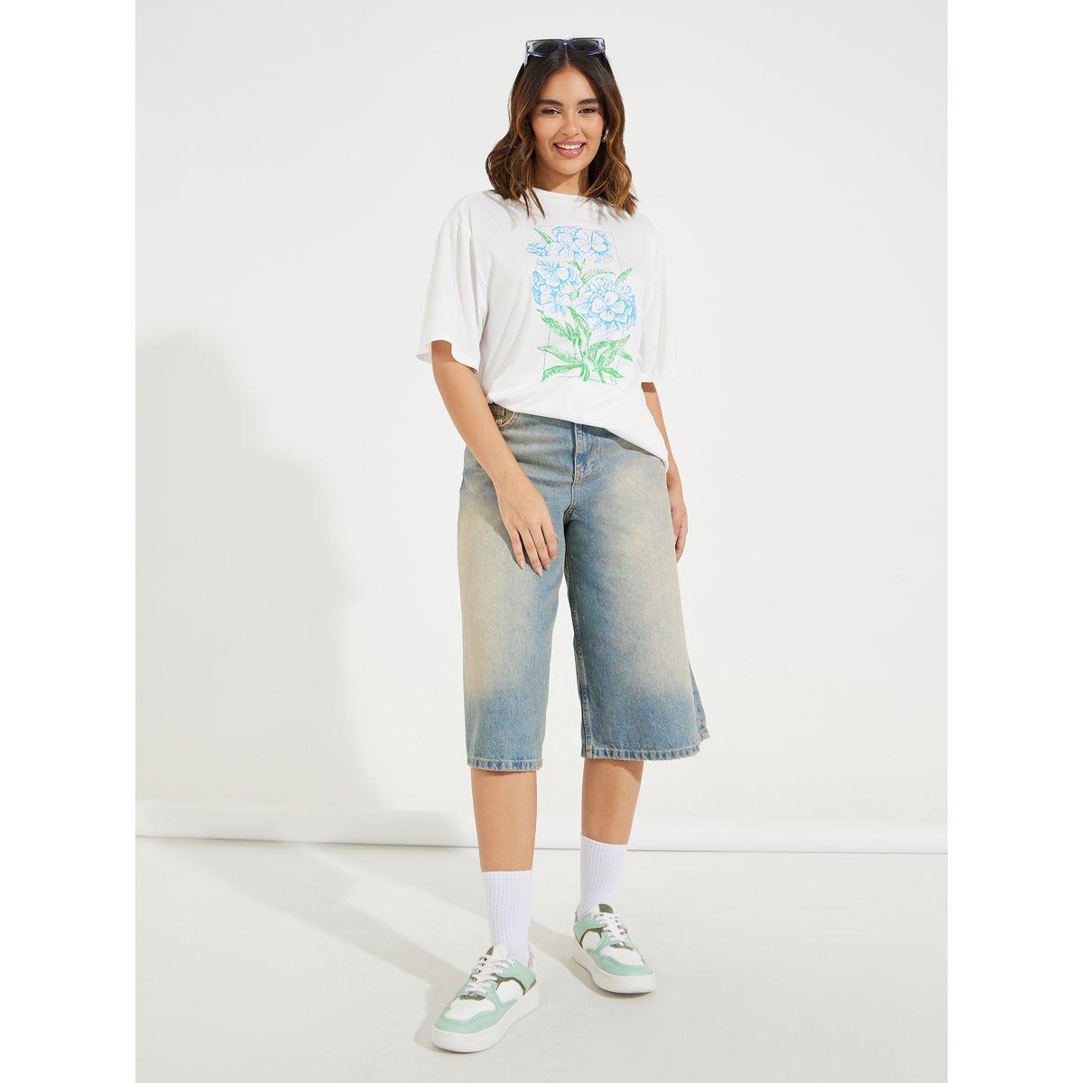 Styli Oversized Floral Graphic Print T-Shirt-women-clothing-tshirts-image-3