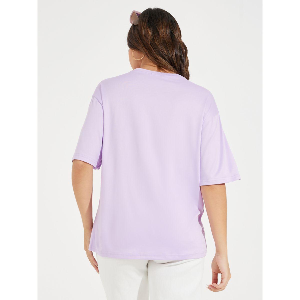 تيشيرت فضفاض مطبع بطبعة جرافيك-women-clothing-tshirts-image-5