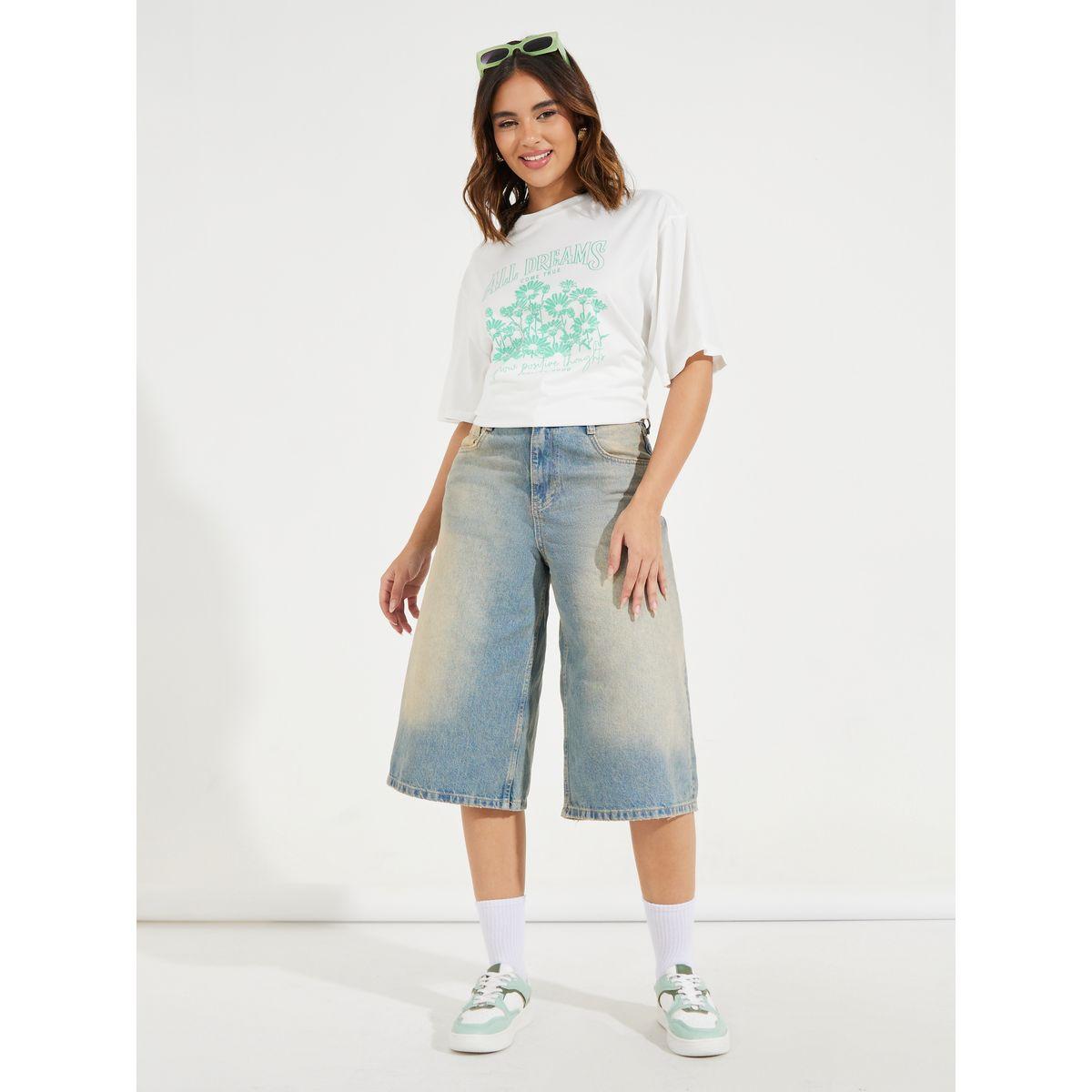 Styli Oversized Slogan Graphic Print T-Shirt-women-clothing-tshirts-image-3