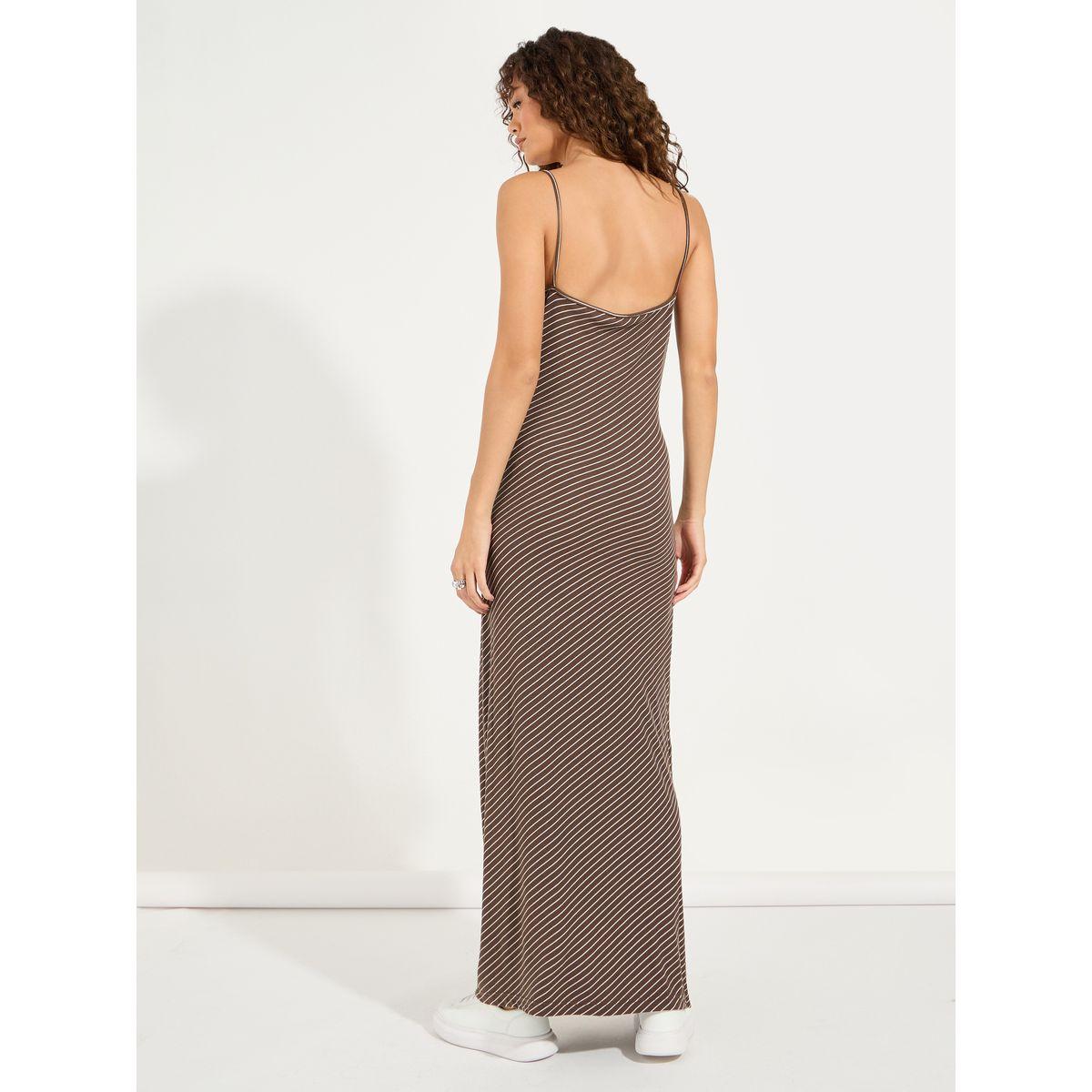 فستان طويل مخطط مع حمالات وظهر مكشوف-women-clothing-dresses-image-6
