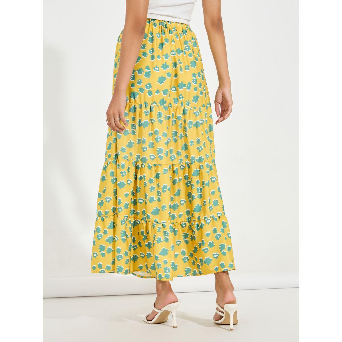 طقم منسق من تنورة طويلة مع بلوزة بتفاصيل بارزة الملمس كوزي × ستايلي-women-clothing-coordsets-image-5