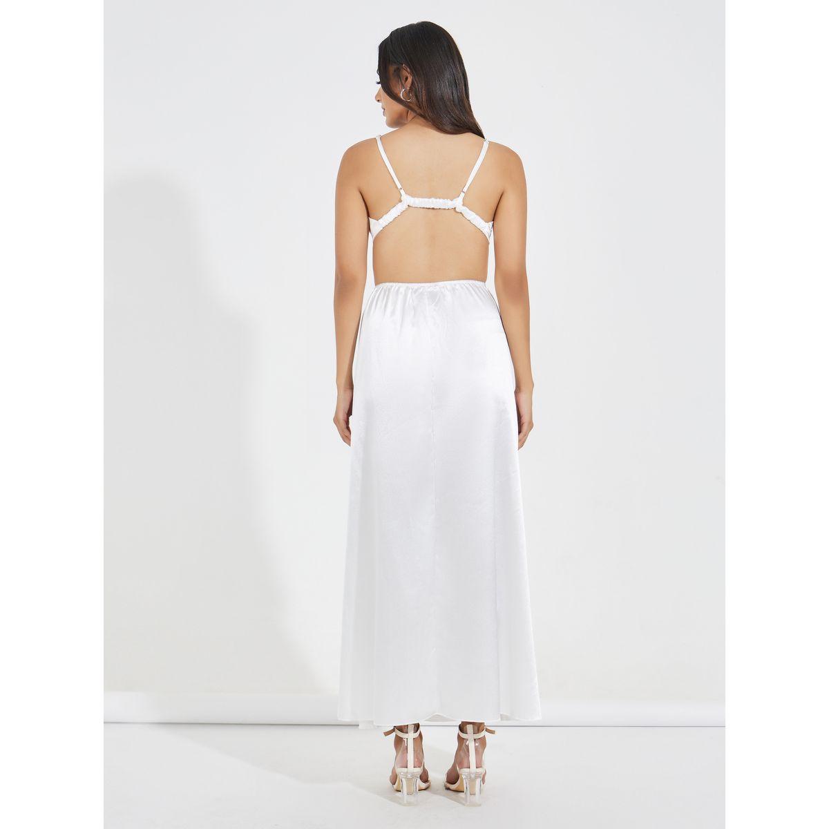 فستان ساتان طويل بياقة عميقة وفتحات كوزي × ستايلي-women-clothing-dresses-image-6
