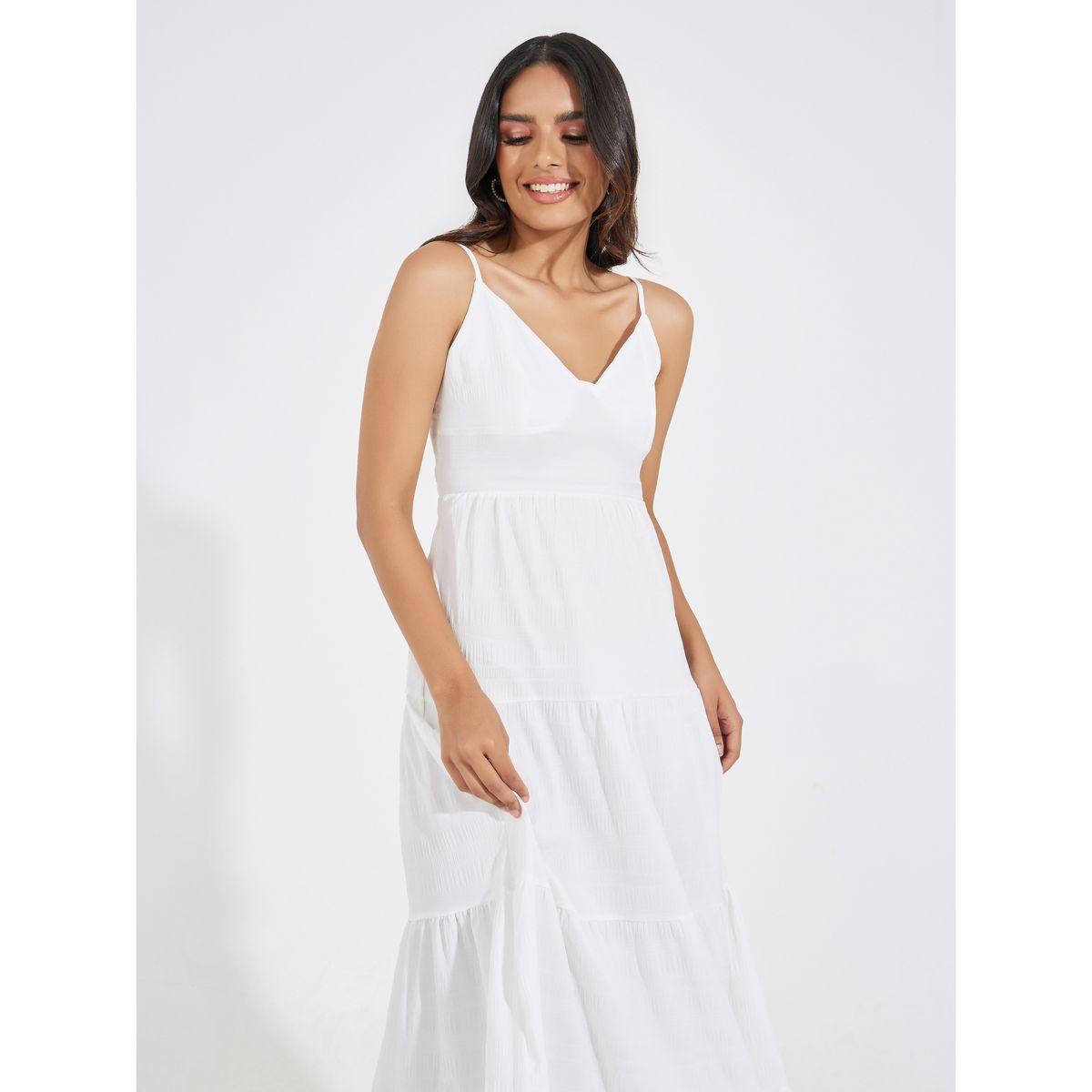 Causey X Styli  Tie-Up Back Strappy Tiered Maxi Dress-women-clothing-dresses-image-2