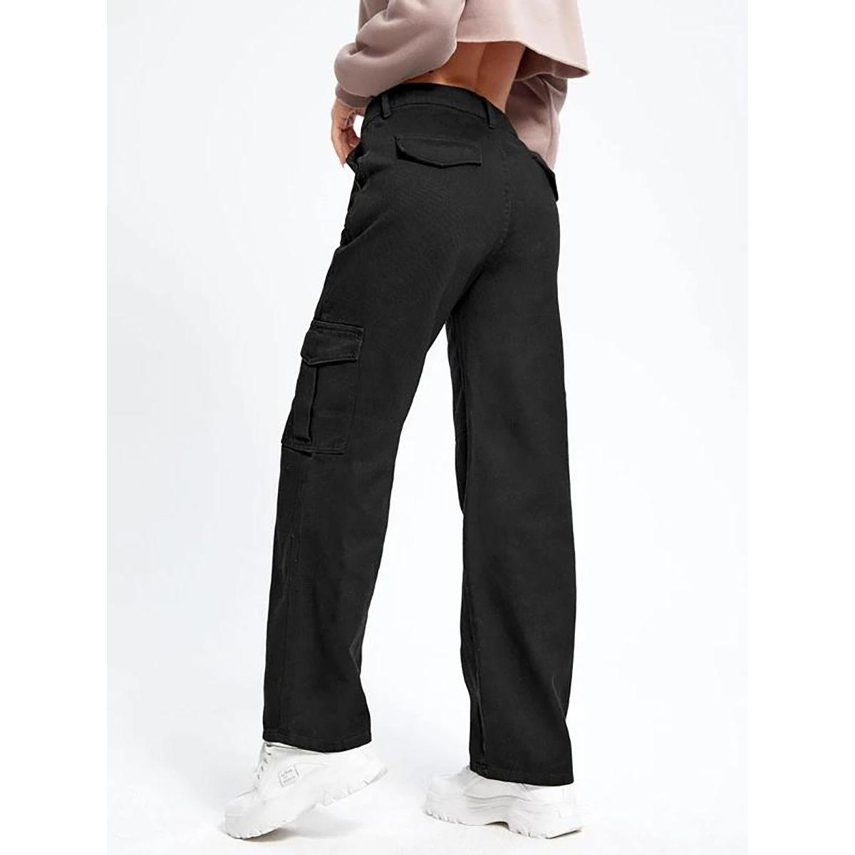 Kotty Solid Relaxed Fit Cargo Jeans-women-clothing-bottoms-jeans-image-5