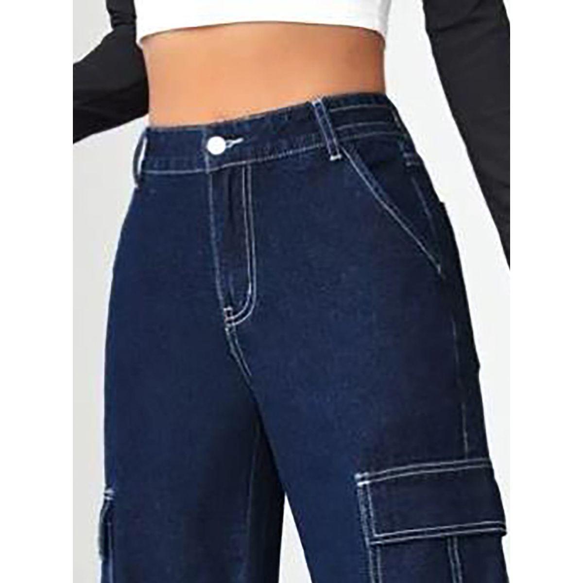 Kotty High Rise Relaxed Fit Cargo Jeans-women-clothing-bottoms-jeans-image-2