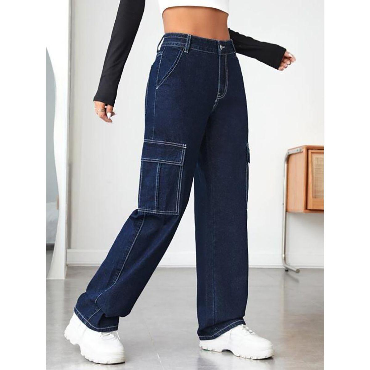 Kotty High Rise Relaxed Fit Cargo Jeans-women-clothing-bottoms-jeans-image-3