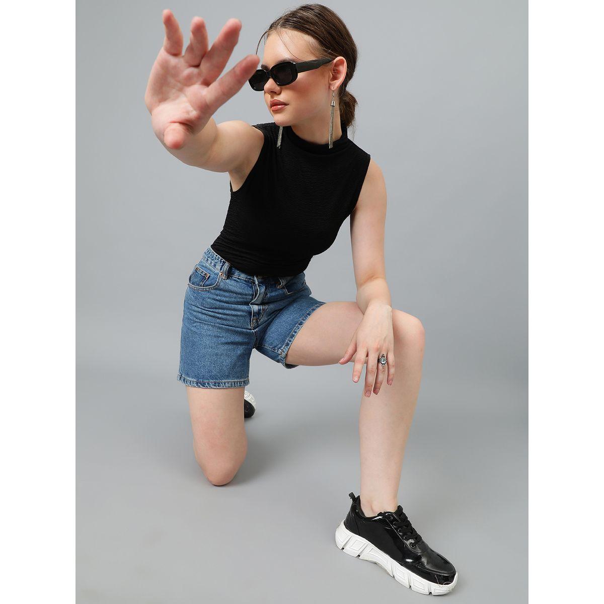 Kotty X Styli  Textured Sleeveless Fitted Top-women-clothing-shirtsandblouses-blouses-image-6
