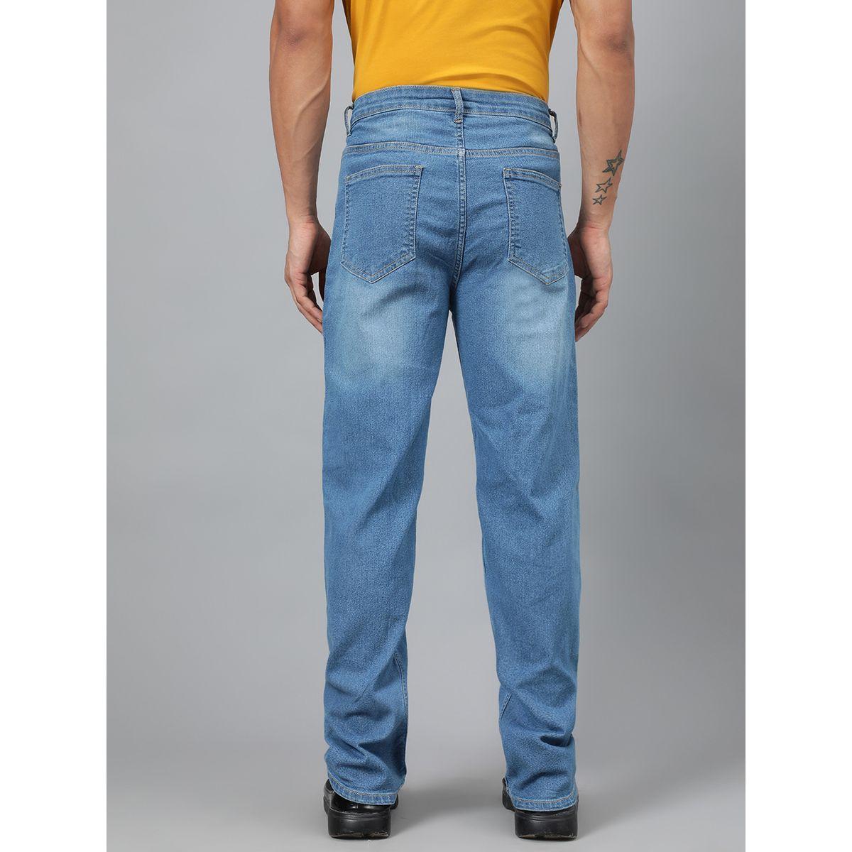 Kotty Mid Rise Regular Fit Cotton Lycra Jeans-men-clothing-bottoms-jeans-image-2