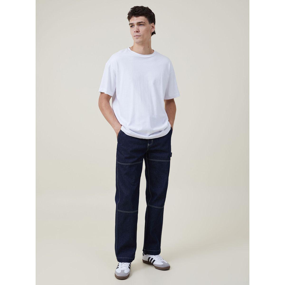 Kotty X Styli  Straight Fit Low Rise Cut & Sew Panel Jeans-men-clothing-bottoms-jeans-image-4
