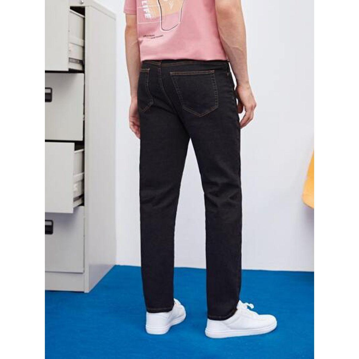 جينز سادة بقصة عادية وخصر منخفض-men-clothing-bottoms-jeans-image-2