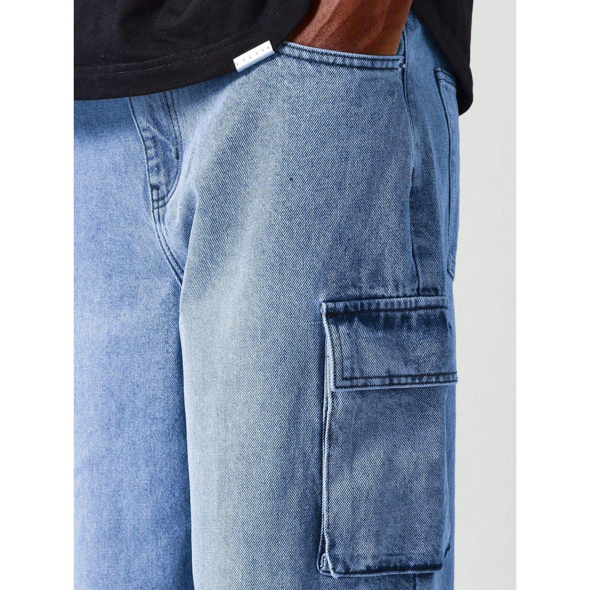جينز كارجو سادة بخصر متوسط-men-clothing-bottoms-jeans-image-3