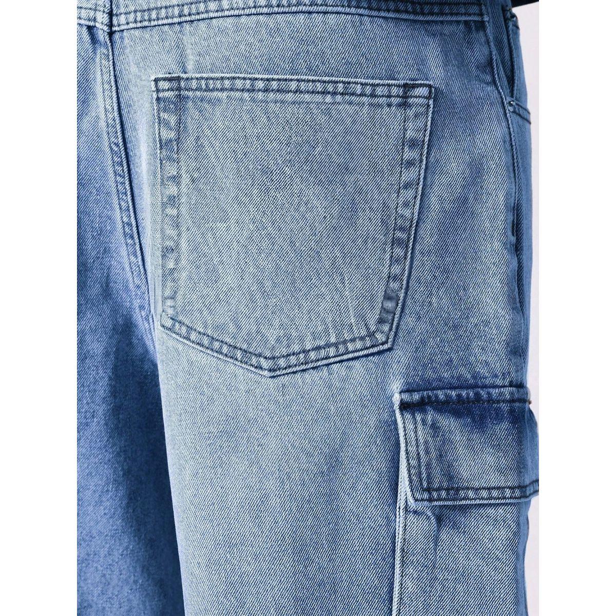 جينز كارجو سادة بخصر متوسط-men-clothing-bottoms-jeans-image-4