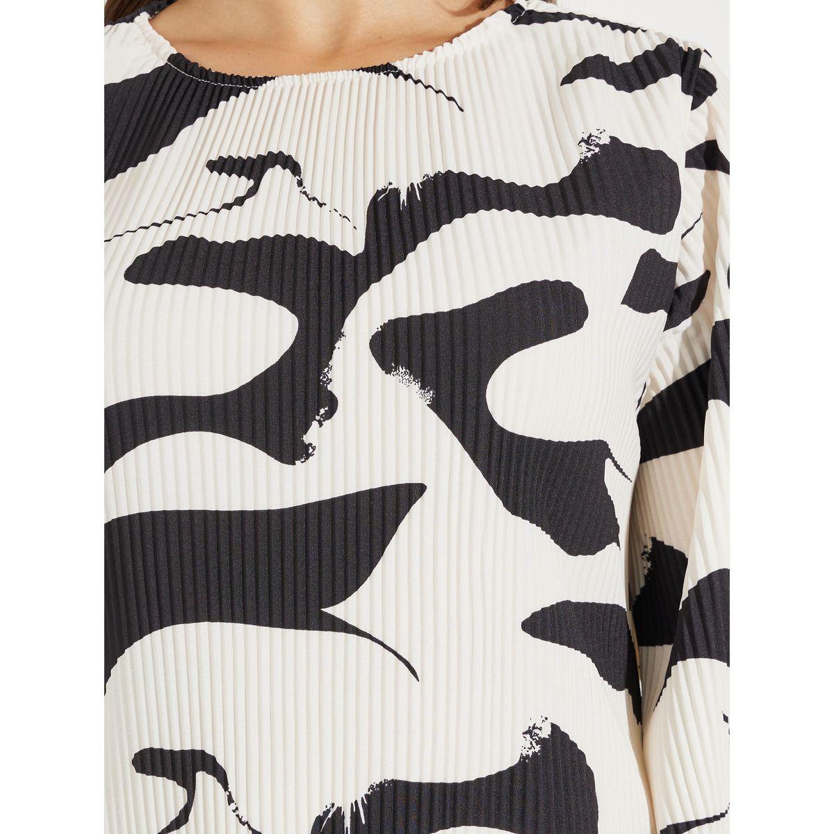 Styli All Over Abstract Plisse Long Sleeves Maxi Dress-women-clothing-dresses-image-4