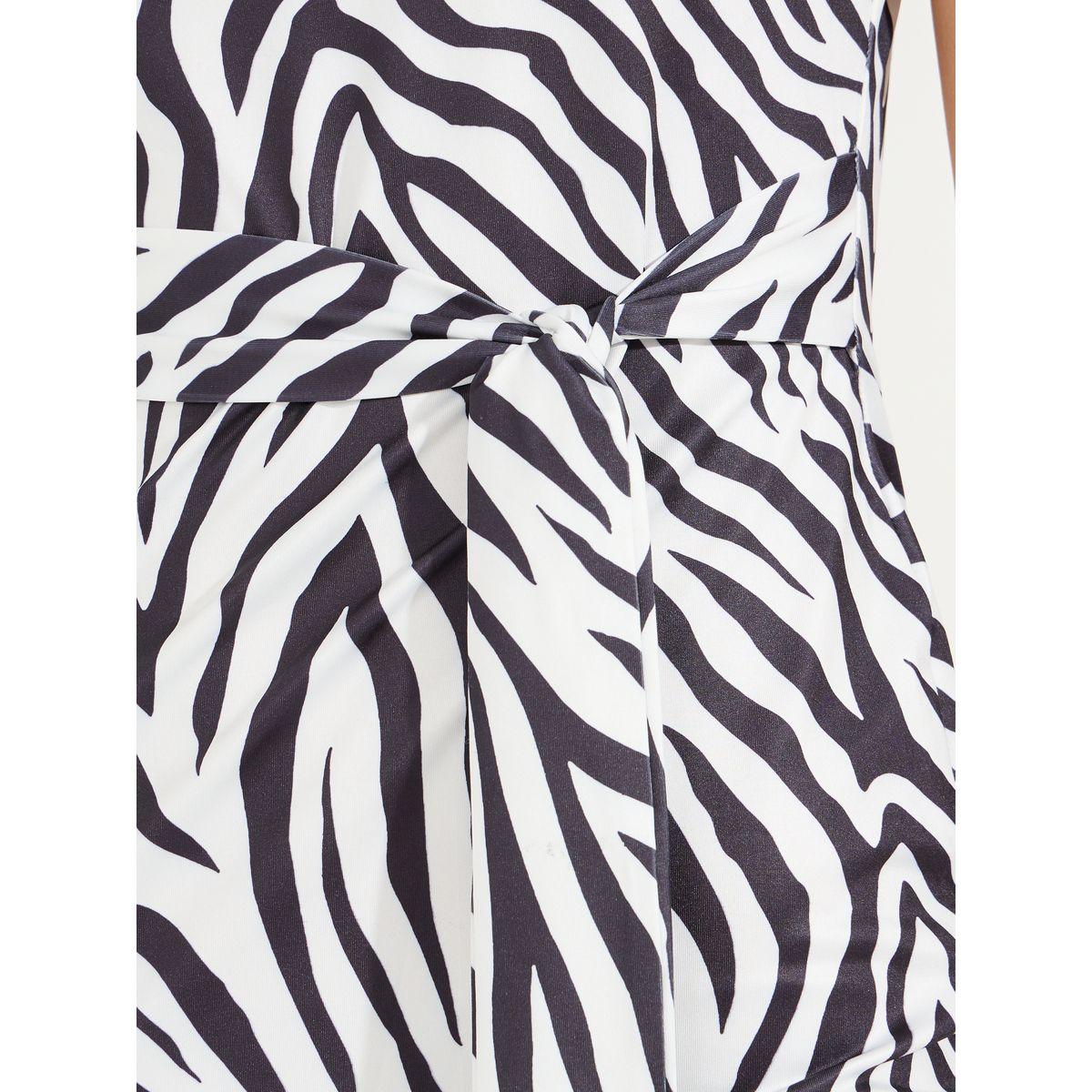فستان بديكون ميدي بطبعة حيوان وأكمام قصيرة-women-clothing-dresses-image-3