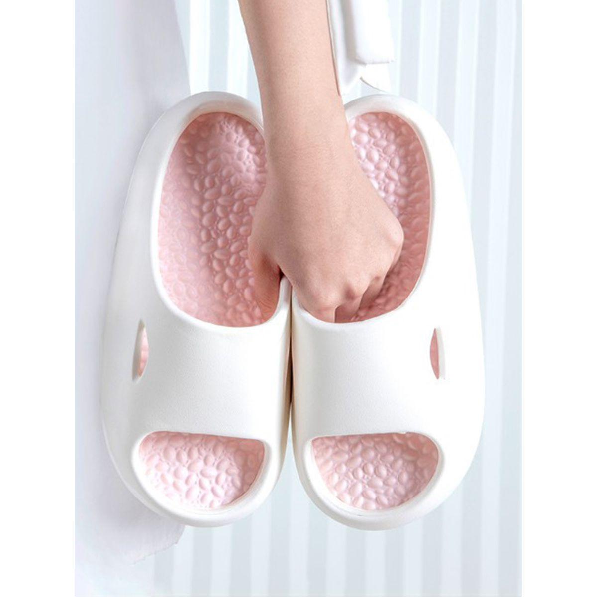 Sneak-a-Peek X Styli Cut-Out Detail Casual Non Slip Slides-women-shoes-flipflopsandslides-image-3