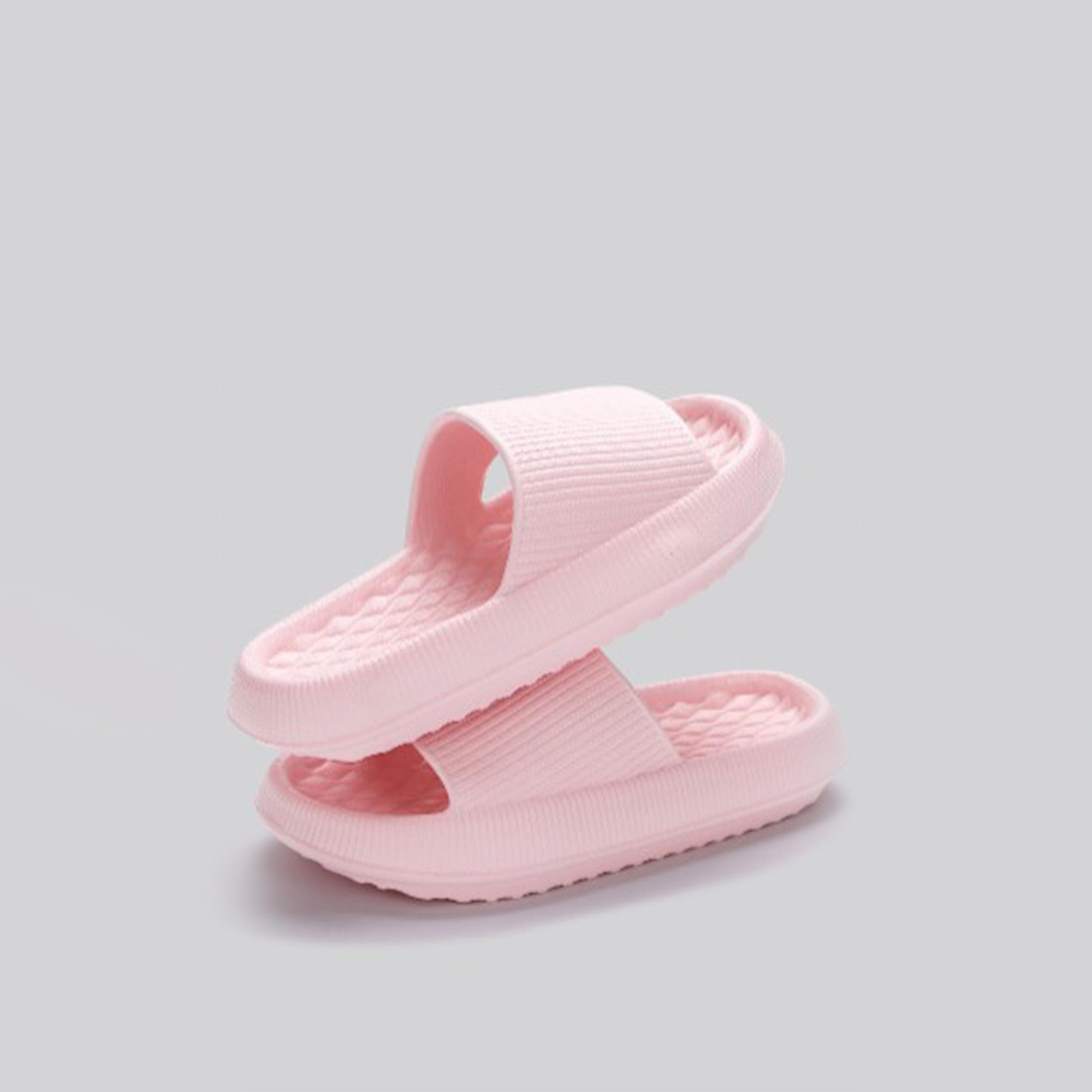 Sneak-A-Peek X Styli Thick Sole Textured Comfort Slides-women-shoes-bedroomslippers-image-4