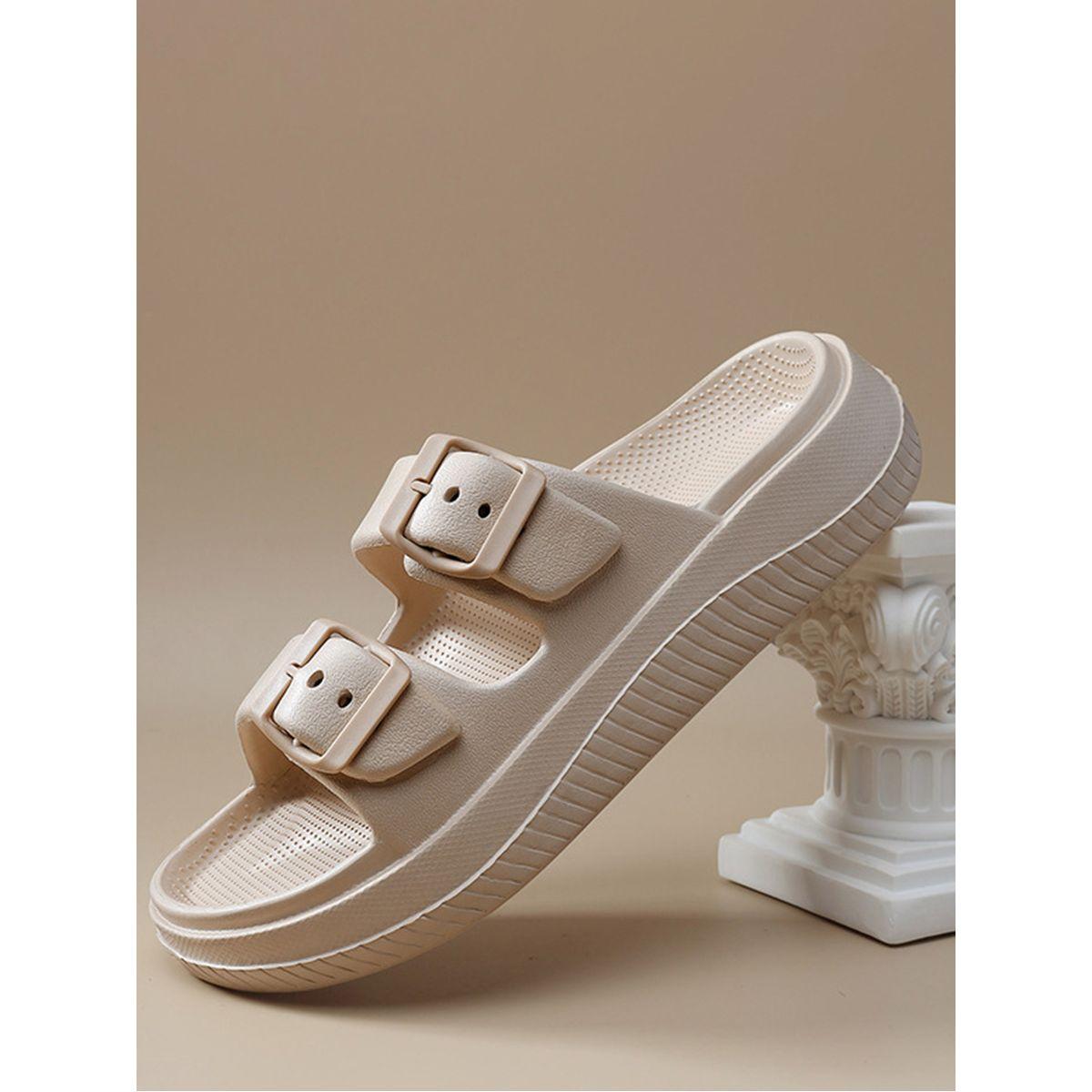 Sneak-a-Peek X Styli Double Buckle Strap Slides-women-shoes-flipflopsandslides-image-5