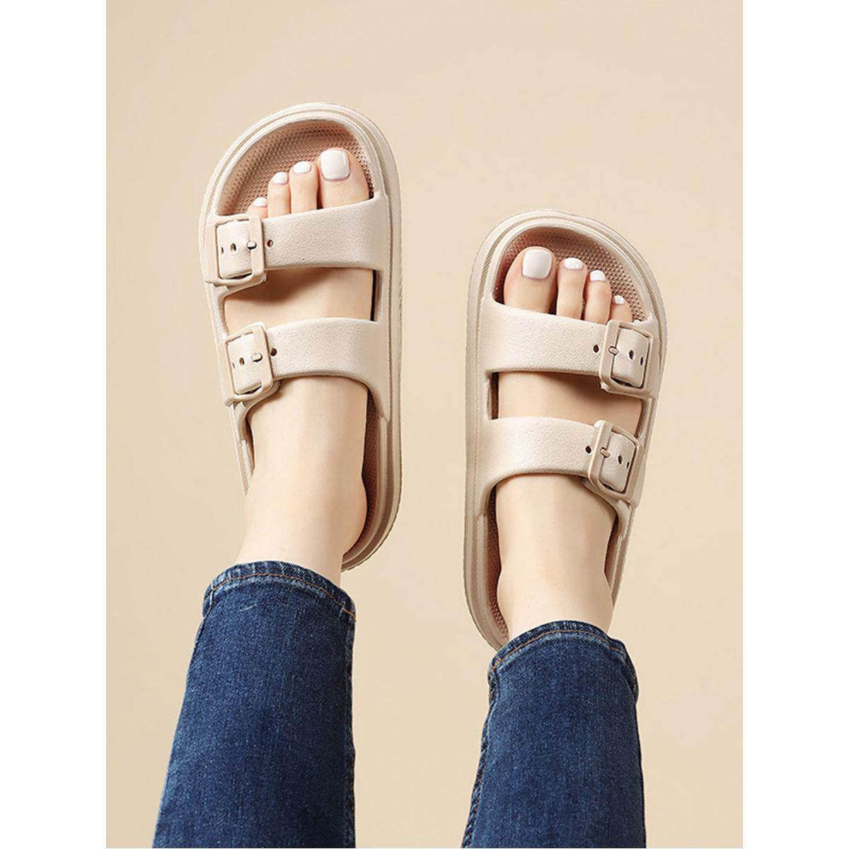 Sneak-a-Peek X Styli Double Buckle Strap Slides-women-shoes-flipflopsandslides-image-9